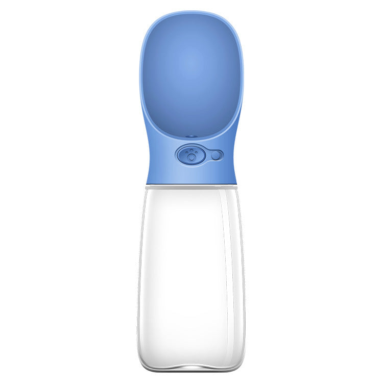 Outdoor-Trinkflasche für Haustiere – Ein-Tasten-Bedienung, BPA-frei, 350 ml & 550 ml