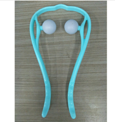 6-Roller Cervical Neck Massager — Manual Massage Roller for Pain Relief