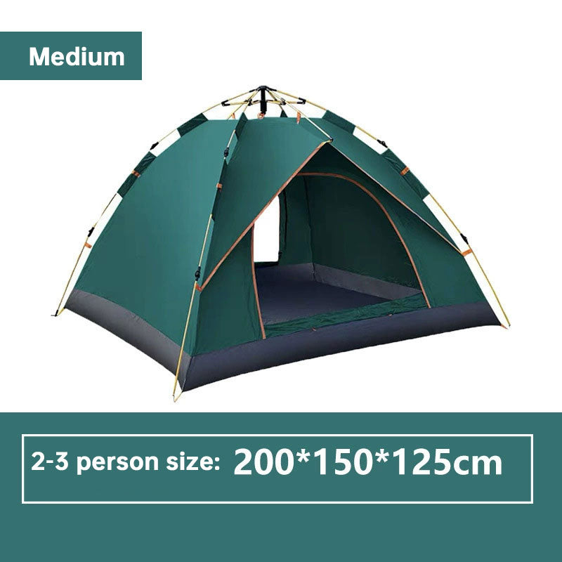 Family Tunnel Camping Tent — Waterproof & Windproof (2–12 People)