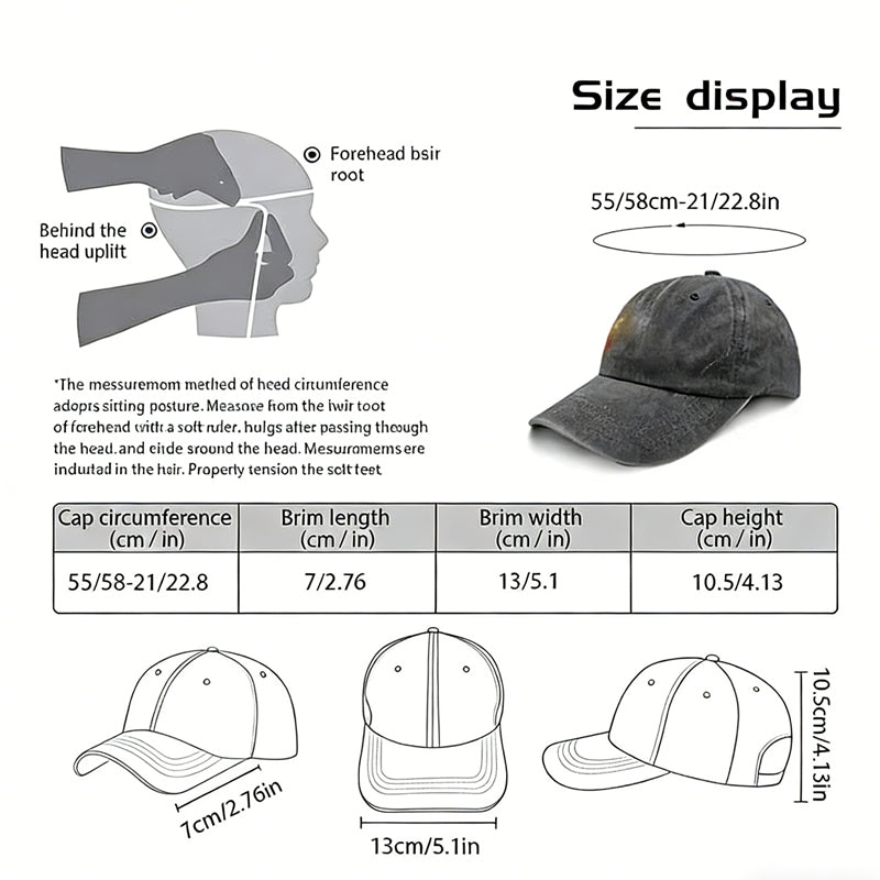 Pickleball Hat — Adjustable Embroidered Baseball Cap