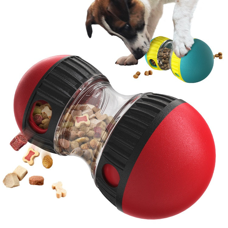 Interactive Dog Puzzle Feeder — Slow Feed Tumbler Toy
