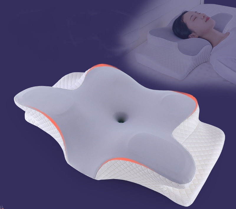 Ergonomic Memory Foam Cervical Pillow — Orthopedic Neck Support for Better Sleep