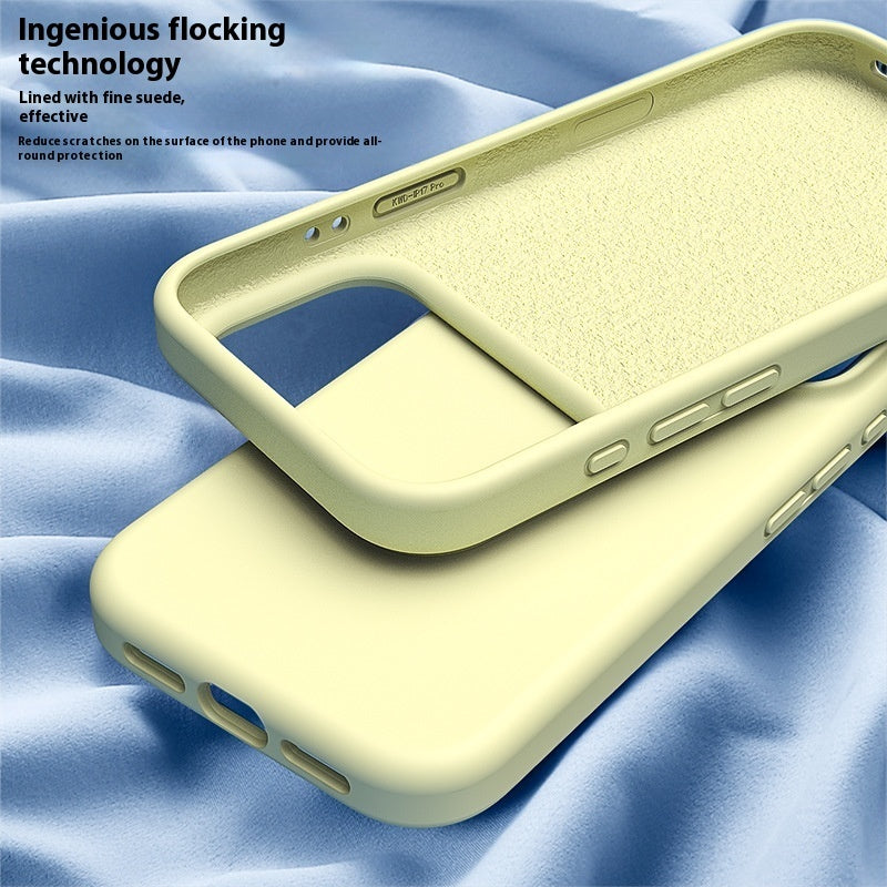 Liquid silicone phone case slim soft protective shell multiple colours iPhone 17