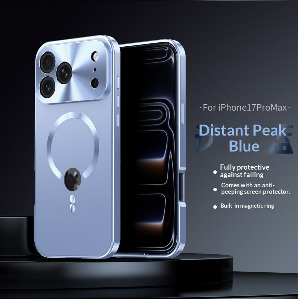 iPhone Privacy Case — Anti-Peep, Magnetic, Logo Cutout
