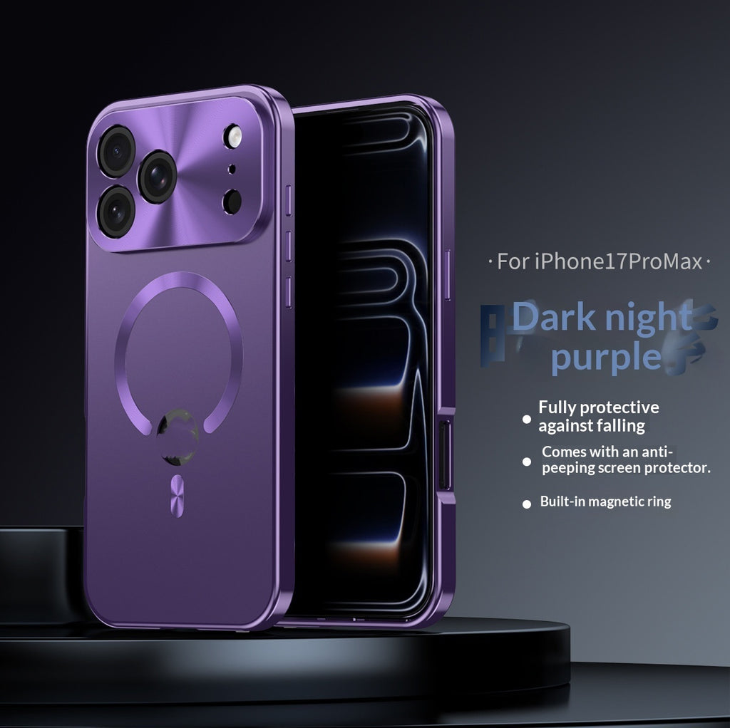 iPhone Privacy Case — Anti-Peep, Magnetic, Logo Cutout