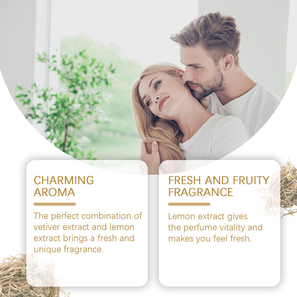 Vetiver Fresh Eau de Parfum — Natural Elegant Everyday Fragrance