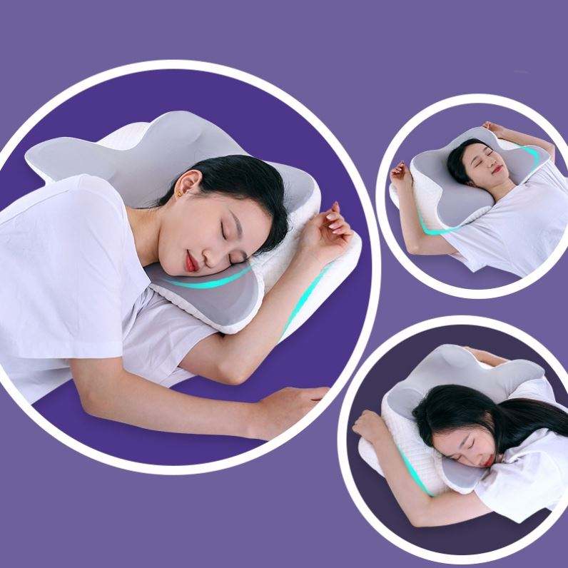 Ergonomic Memory Foam Cervical Pillow — Orthopedic Neck Support for Better Sleep