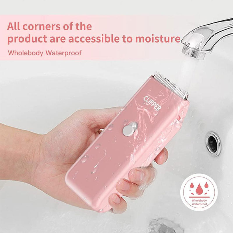 Professional Cordless Pet Hair Clippers — Quiet Waterproof Dog Grooming Kit