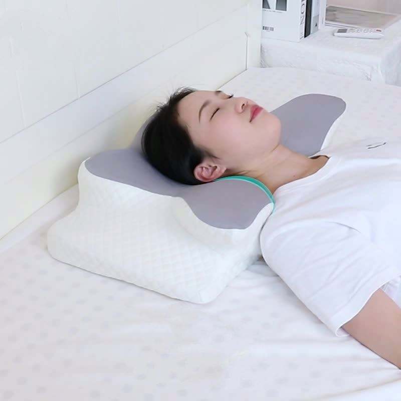 Ergonomic Memory Foam Cervical Pillow — Orthopedic Neck Support for Better Sleep