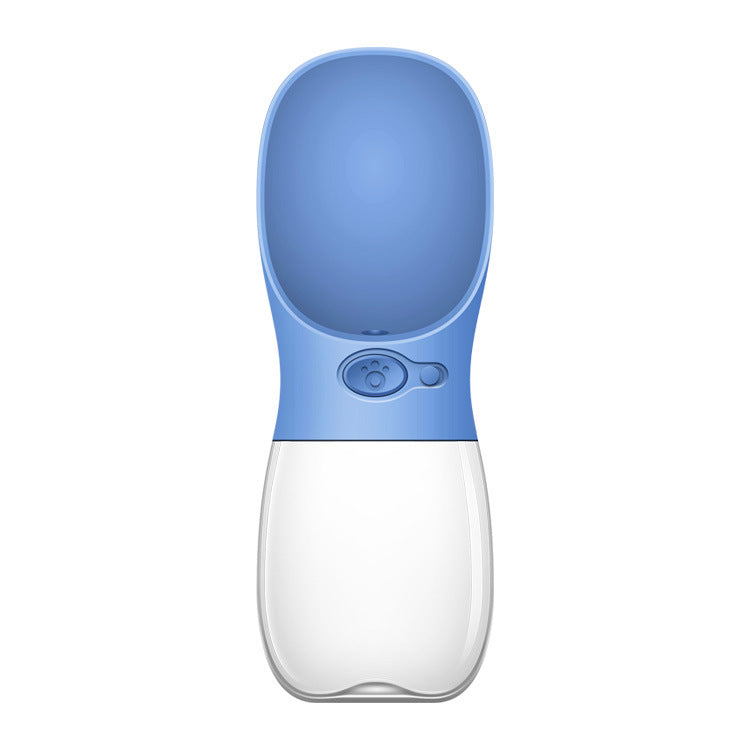 Outdoor-Trinkflasche für Haustiere – Ein-Tasten-Bedienung, BPA-frei, 350 ml & 550 ml