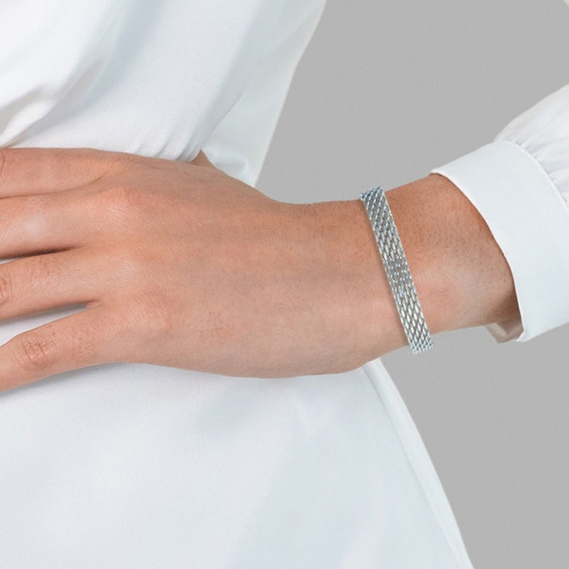 Women's Chain Bracelet — Business Casual, Gold & Silver