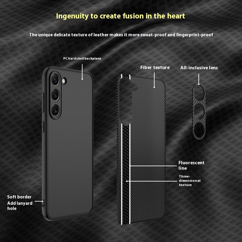 Ultradünne Samsung Hülle aus Carbonfaser – Business Edition