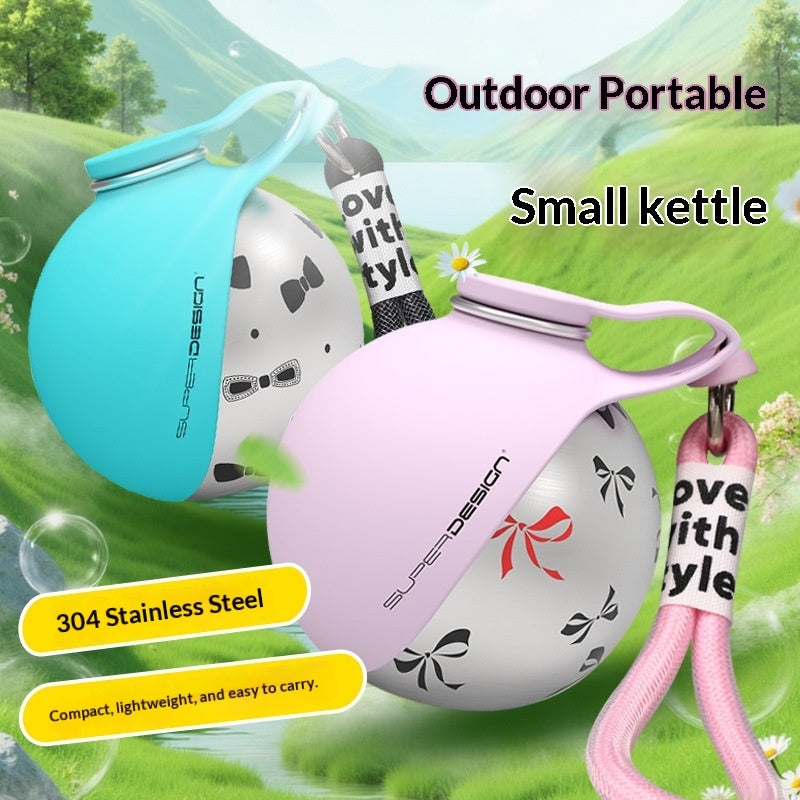 Portable Dog Water Bottle — Stainless Steel, Leak-Proof & Travel-Ready