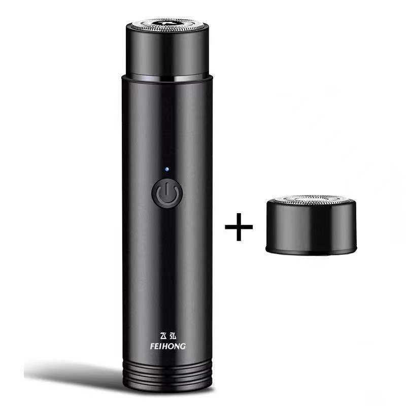 Portable USB Rechargeable Mini Electric Shaver — Men's Travel Grooming